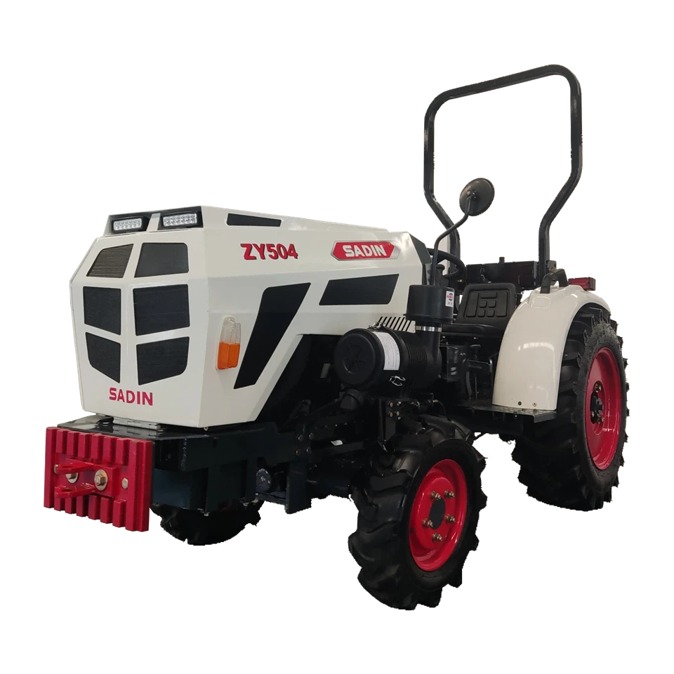 Compact Articulated Orchard Tractor